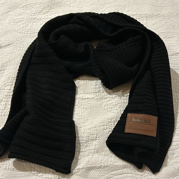 Timberland Black Scarf. NWT - Picture 5 of 5
